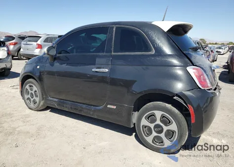 2013 Fiat 500 Electric z USA, uszkodzony, nr VIN 3C3CFFGE3DT681607
